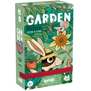 Puzzle enfant Tiny 24 pièces "Garden" (4-8 ans) Londji