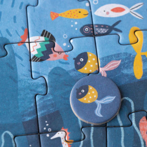 Puzzle enfant Tiny 36 pièces "Ocean" (4-8 ans) Londji
