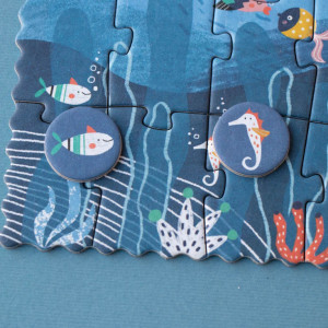 Puzzle enfant Tiny 36 pièces "Ocean" (4-8 ans) Londji