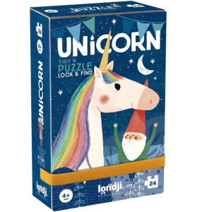 Puzzle enfant Tiny 24 pièces "Unicorn" (4-8 ans) Londji