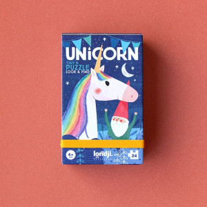 Puzzle enfant Tiny 24 pièces "Unicorn" (4-8 ans) Londji