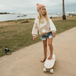 Skateboard en bois enfant "Rose" (3-8 ans) Banwood