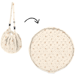 Sac à jouets /Tapis de jeu Soft en coton bio "Rabbit" Play & Go