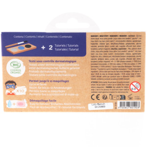 Palette de Déguisement enfant BIO 3 fards "Chevalier & Super Héros"