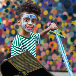 Palette de Déguisement enfant BIO 3 fards "Chevalier & Super Héros"
