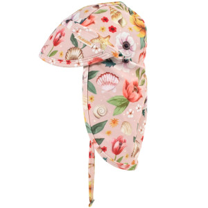 Chapeau saharienne bébé anti-UV Lykke "Ocean Blossom" (1-3 ans) Filibabba