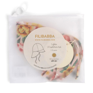 Chapeau saharienne bébé anti-UV Lykke "Ocean Blossom" (1-3 ans) Filibabba