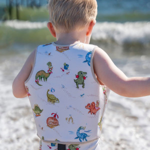 Gilet de Natation enfant anti-UV "Dino Beach" (2-4 ans) Filibabba