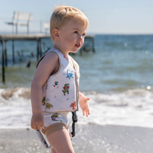 Gilet de Natation enfant anti-UV "Dino Beach" (2-4 ans) Filibabba