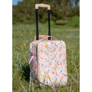 Valise enfant en PET recyclé "Ocean Blossom" (3-12 ans) Filibabba
