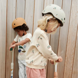 Casque de vélo enfant Hilary "Pêches" (48-52 cm) Liewood