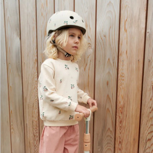 Casque de vélo enfant Hilary "Pêches" (48-52 cm) Liewood