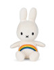 Peluche Miffy en velours côtelé  (18 cm) "Rainbow"