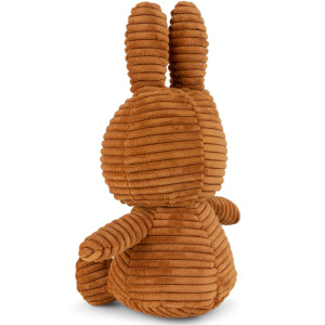 Peluche Miffy en velours côtelé  (23 cm) Eco "Canelle" Bon Ton Toys