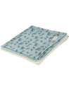3 petits langes en gaze de coton bio "Enchanting Elephant" (55x55 cm) Trixie