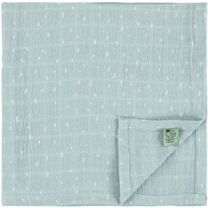 3 petits langes en gaze de coton bio "Enchanting Elephant" (55x55 cm) Trixie