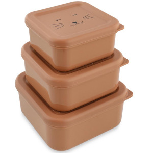 Boîtes à goûter "Mrs Chat" (x3) Trixie