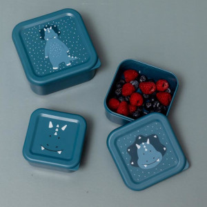 Boîtes à goûter "Mr Triceratops" (x3) Trixie
