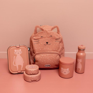Boîtes à goûter à clip "Mrs Chat" (x2) Trixie