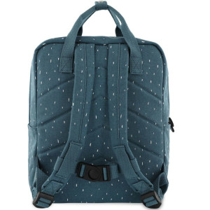 Sac à dos enfant A4 (34 cm) en coton hydrofuge "Mr Triceratops" Trixie