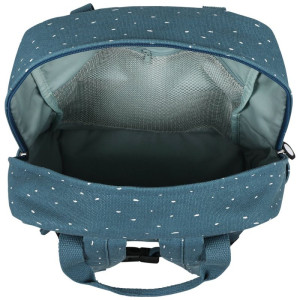 Sac à dos enfant A4 (34 cm) en coton hydrofuge "Mr Triceratops" Trixie