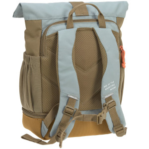 Sac à dos enfant (32,5 cm) en PET recyclé Mini Rolltop Nature "Olive"