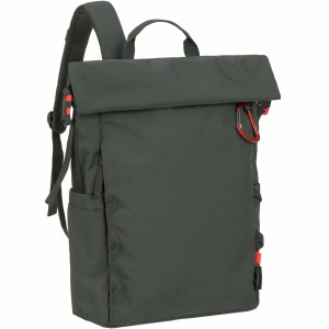Sac à langer à dos en PET recyclé Green Label Outdoor Rolltop "Vert Foncé"