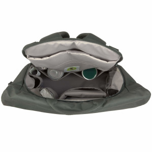 Sac à langer à dos en PET recyclé Green Label Outdoor Rolltop "Vert Foncé"