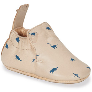 Chaussons bébé en cuir My Blu "Dinos Sable" Easy Peasy