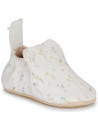 Chaussons bébé en cuir My Blu "Herbier Blanc"
