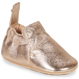 Chaussons bébé en cuir My Blu "Pink Metal" Easy Peasy