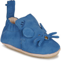 Chaussons bébé en cuir My Blublu "Souris Jean"