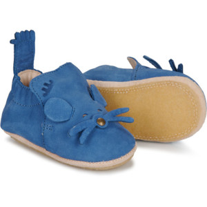Chaussons bébé en cuir My Blublu "Mouse" Easy Peasy