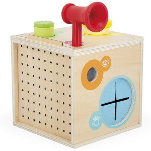 Cube Sensoriel en bois (18 mois et +) Janod