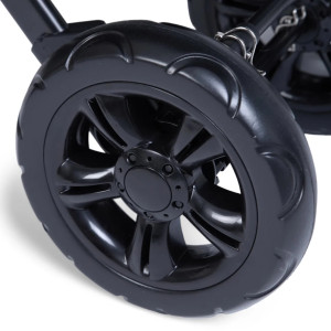 Poussette Quadruple 4 enfants Autobrake "Noir" Childhome