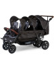 Poussette Sextuple 6 enfants Autobrake "Anthracite"