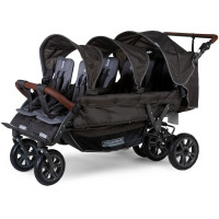 Poussette Sextuple 6 enfants Autobrake "Anthracite" Childhome