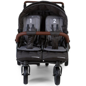 Poussette Sextuple 6 enfants Autobrake "Anthracite" Childhome