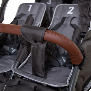 Poussette Sextuple 6 enfants Autobrake "Anthracite" Childhome