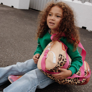 Sac de sport enfant en PET recyclé "Leopard 7"