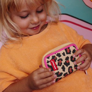 Porte-monnaie enfant en PET recyclé "Leopard 7" Hello Hossy