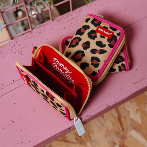 Porte-monnaie enfant en PET recyclé "Leopard 7" Hello Hossy