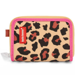 Porte-monnaie enfant en PET recyclé "Leopard 7" Hello Hossy