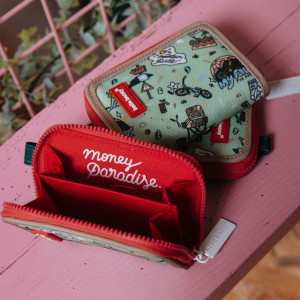 Porte-monnaie enfant en PET recyclé "Mountain Ride" Hello Hossy