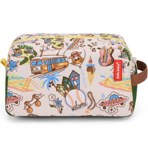 Trousse de toilette enfant en PET recyclé "San Francisco"