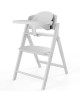 Chaise Haute bébé évolutive en bois Click & Fold "All White" 3-in-1 