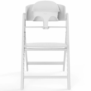  Chaise Haute évolutive 3-in-1 en bois Click & Fold "All White"