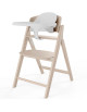 Chaise Haute bébé évolutive en bois Click & Fold "All Natural" 3-in-1 