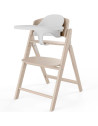 Chaise Haute bébé évolutive en bois Click & Fold "All Natural" 3-in-1 
