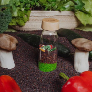 Bouteille sensorielle Learn "Veggies" Petit Boum